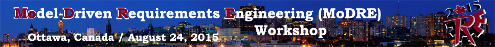 Model-Driven Requirements Engineering Workshop 2015